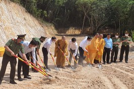 Chính thức khởi công xây dựng tượng đài Bồ-tát Quán Thế Âm