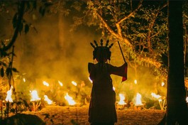 Một cảnh trong bộ phim "Sing me a song"