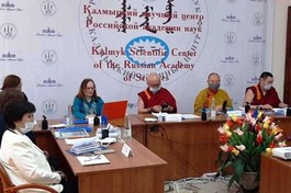 Hình ảnh buổi Hội thảo khoa học quốc tế được tổ chức tại nước Cộng hòa Kalmykia 