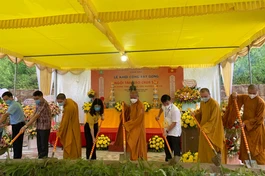 Chính thức khởi công xây dựng chùa Trúc Lâm Đầm Hà (chùa Sâu) - Ảnh: T. Đ. H