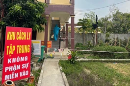 Khu vực nhà ở 2 tầng dành cho Phật tử trở thành nơi cách ly tập trung, bắt đầu đi vào hoạt động từ ngày 14-9