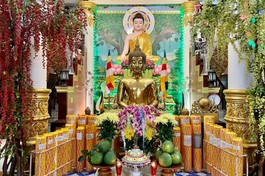 Chùa Pitu Khôsa RăngSay tổ chức lễ Kanh Ben sáng 22-9