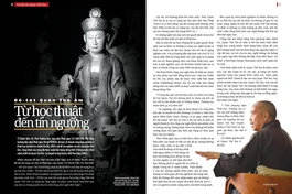 Bài phỏng vấn Thượng tọa Thích Viên Trí đăng trên báo Giác Ngộ số 1123 - GIai phẩm Vía Bồ-tát Quán Thế Âm