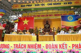 Đại hội đại biểu Phật giáo huyện Ea Súp lần thứ II, nhiệm kỳ 2021-2026