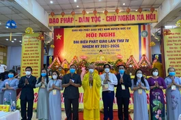 Tân Ban Trị sự Phật giáo huyện Đức Cơ ra mắt và phát biểu nhận nhiệm vụ tại hội nghị