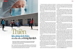 Thiền liệu pháp tinh thần cho nhân viên y tế trong đại dịch