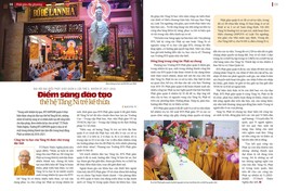 Bài trên Báo Giác Ngộ số 1129 - Thiết kế: Phòng Mỹ thuật BGN/Tống Viết Diễn