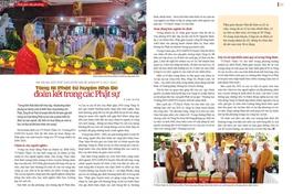 Bài trên Báo Giác Ngộ số 1129 - Thiết kế: Phòng Mỹ thuật BGN/Tống Viết Diễn