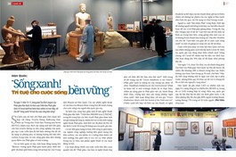 Bài trên Báo Giác Ngộ số 1128 - Thiết kế: Phòng Mỹ thuật BGN/Tống Viết Diễn