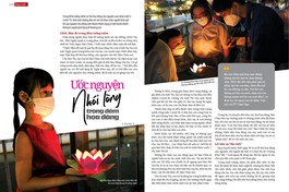 Bài trên Báo Giác Ngộ số 1129 - Thiết kế: Phòng Mỹ thuật BGN/Tống Viết Diễn