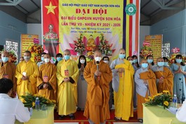 Phú Yên: Đại đức Thích Nguyên Tân tiếp tục làm Trưởng ban Trị sự Phật giáo huyện Sơn Hòa