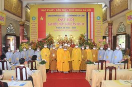 Tân Ban Trị sự Phật giáo TP.Cao Lãnh, nhiệm kỳ 2021-2026 ra mắt đại hội