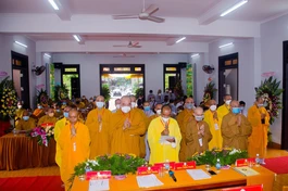 Khánh Hòa: Đại hội đại biểu Phật giáo huyện Cam Lâm lần thứ IV, nhiệm kỳ 2021-2026 