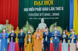 Thanh Hóa: Đại hội đại biểu Phật giáo huyện Như Xuân lần thứ II, nhiệm kỳ 2021-2026