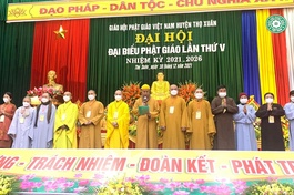 Thanh Hóa: Đại đức Thích Tâm Minh làm Trưởng ban Trị sự Phật giáo huyện Thọ Xuân (2021-2026)