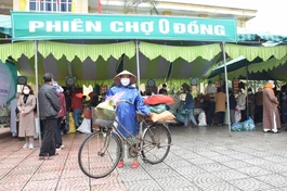 Quảng Trị: Ban Trị sự GHPGVN huyện Triệu Phong tổ chức phiên chợ 0 đồng mừng năm mới 2022