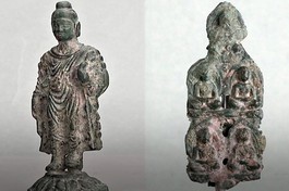 Hai tượng Phật có niên đại lâu đời nhất vừa được phát hiện tại Trung Quốc