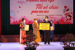 Đại đức Thích Tâm Ngọc trao hỗ trợ 50 triệu đồng Tết vì người nghèo 