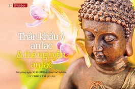 Thân khẩu ý an lạc và thệ nguyện an lạc