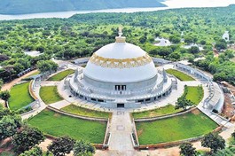 Toàn cảnh khu di tích Buddhavanam