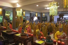 Chùa Thiền Tôn 2 làm lễ khai đàn Dược Sư thất châu