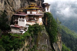 Tu viện Paro Taktsang, "Hang Hổ" đã trở thành biểu tượng của Bhutan
