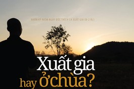Xuất gia hay ở chùa?