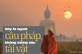 Bài trên Báo Giác Ngộ số 1143 - Thiết kế: Phòng Mỹ thuật BGN/Tống Viết Diễn