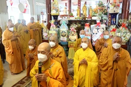  Chùa Tiên Đài trang nghiêm thiết lễ hiệp kỵ tưởng niệm chư vị tiền bối Tổ sư hữu công