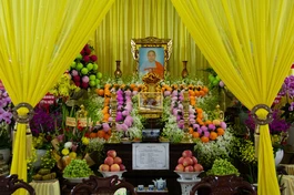 Di ảnh cố Ni trưởng Thích nữ Như Đức 