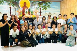 Phật tử cúng dường tịnh tài tu sửa tịnh thất Quan Âm