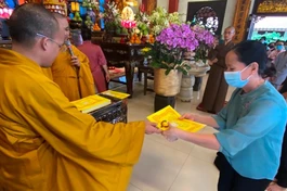 Chùa Pháp Hoa quy y Tam bảo cho 100 thiện tam, tín nữ