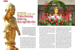 Bài trên Báo Giác Ngộ số 1151 - Thiết kế: Phòng Mỹ thuật BGN/Tống Viết Diễn