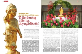 Bài trên Báo Giác Ngộ số 1151 - Thiết kế: Phòng Mỹ thuật BGN/Tống Viết Diễn