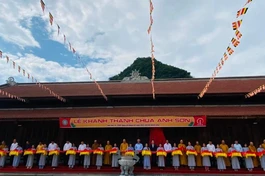 Khánh thành chùa Anh Sơn (Nghệ An)