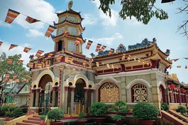 Chùa Sắc tứ Tam Bảo - Trụ sở Văn phòng Ban Trị sự GHPGVN tỉnh Kiên Giang