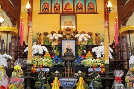 Di ảnh Trưởng lão Hòa thượng Thích Huệ Thành