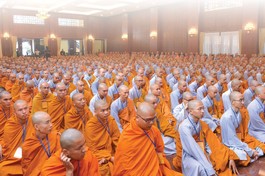 "Để Phật giáo TP.HCM phát triển trong thời hội nhập, theo tôi yếu tố quyết định cho sự phát triển là đội ngũ kế thừa cần hòa hợp, đoàn kết, phải biết nương tựa về mặt giới đức, kinh nghiệm tu tập, kế thừa các bậc tiền bối..."