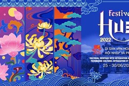 Poster Festival Huế 2022 