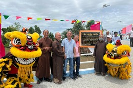 Hội Phước Thiện khánh thành cầu dân sinh tại huyện Chợ Mới, tỉnh An Giang