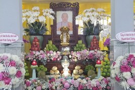 Di ảnh Ni sư Thích nữ Lệ Tuyết