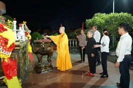 Đà Nẵng: Chùa Bà Đa tổ chức lễ cầu siêu tại Nghĩa trang Liệt sĩ xã Hòa Tiến