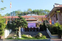 Kỳ thi tuyển sinh được tổ chức tại cơ sở 2 Học viện Phật giáo VN tại Huế vào sáng 21-7 vừa qua