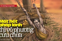 Bài trên Báo Giác Ngộ số 1158 - Thiết kế: Phòng Mỹ thuật BGN/Tống Viết Diễn