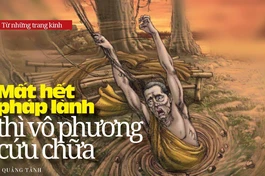 Bài trên Báo Giác Ngộ số 1158 - Thiết kế: Phòng Mỹ thuật BGN/Tống Viết Diễn