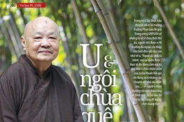 Bài đăng trên Giai phẩm Vu lan Phật lịch 2566 - Thiết kế: Phòng Mỹ thuật BGN/Tống Viết Diễn