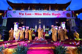 Chùa Đại Tuệ tổ chức Lễ Vu lan - Báo hiếu Phật lịch 2566