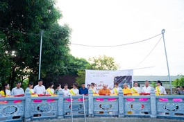 Chùa Báo Ân tổ chức lễ Vu lan và khánh thành giếng Tiên