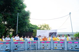 Chùa Báo Ân tổ chức lễ Vu lan và khánh thành giếng Tiên