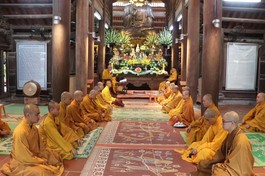 Trường hạ Học viện Phật giáo VN tại Hà Nội tổ chức lễ tác pháp Tự tứ